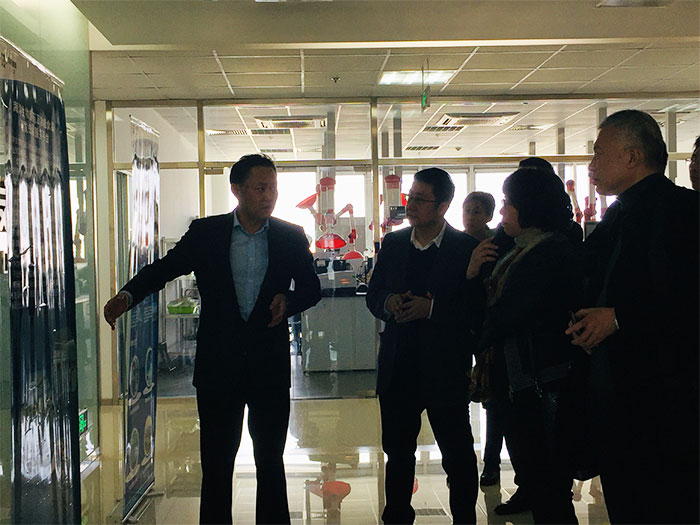 青岛市海洋发展局局长苟团年一行莅临菲优特检测调研考察